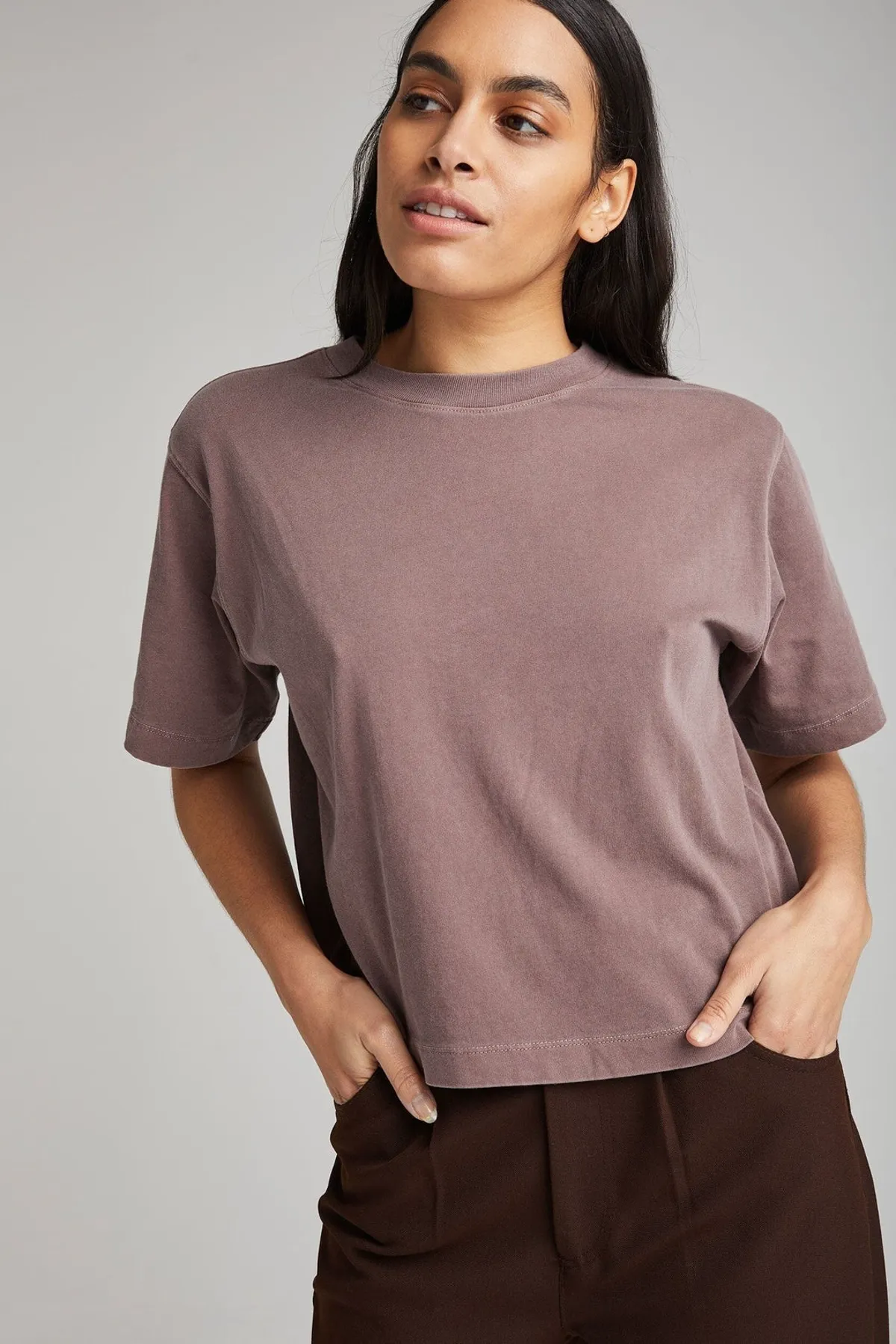Relaxed Crop Tee