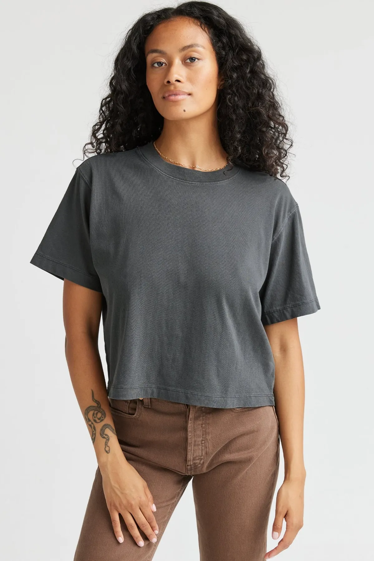 Relaxed Crop Tee