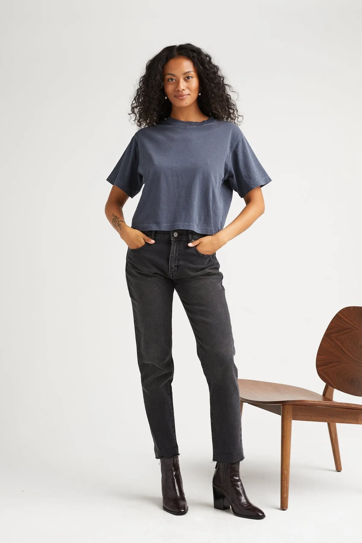 Relaxed Crop Tee