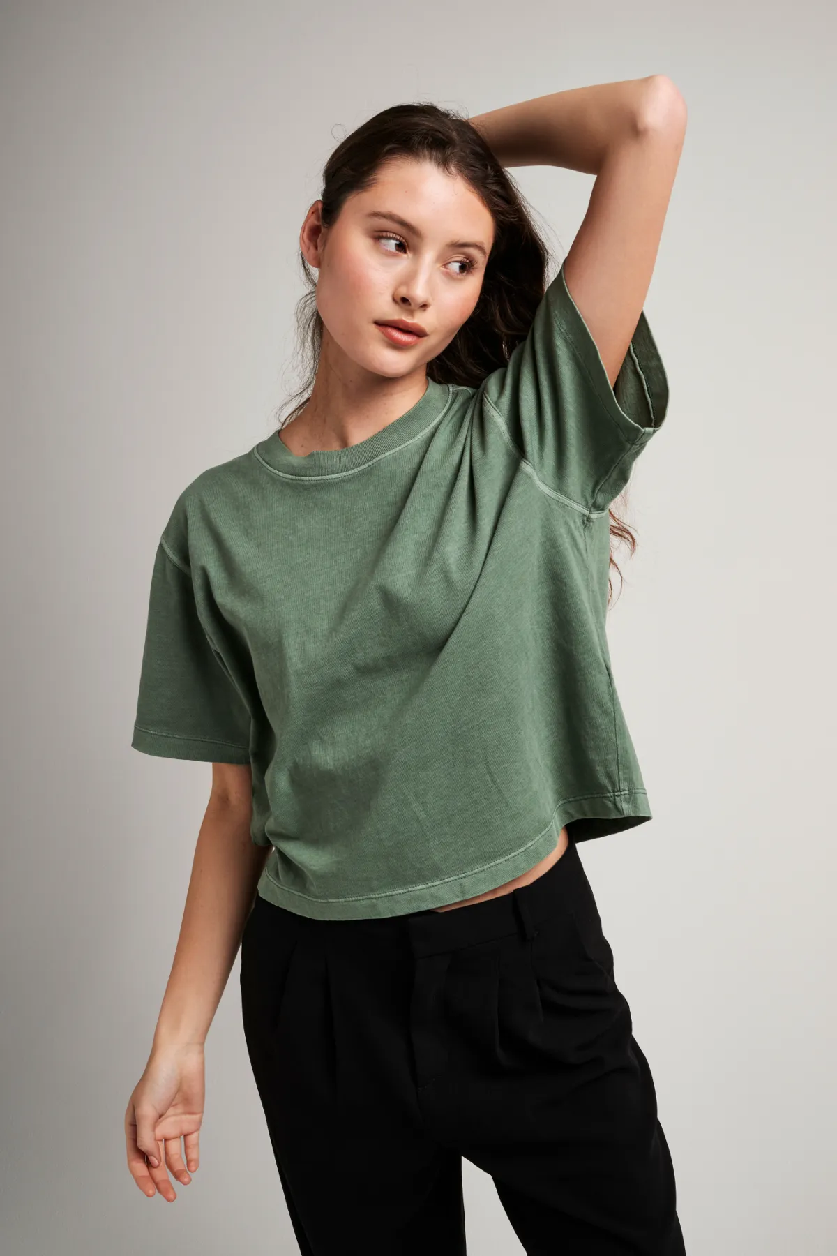 Relaxed Crop Tee
