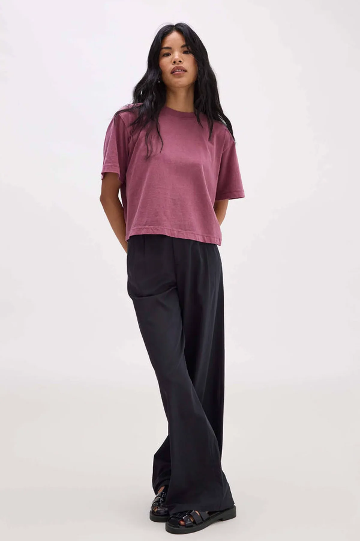 Relaxed Crop Tee
