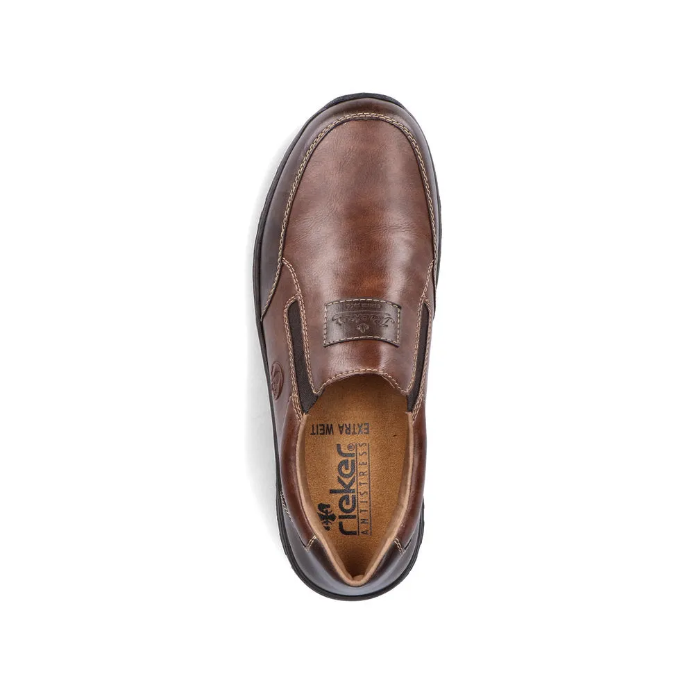 Rieker Men's Wide Fit Slip On Shoe