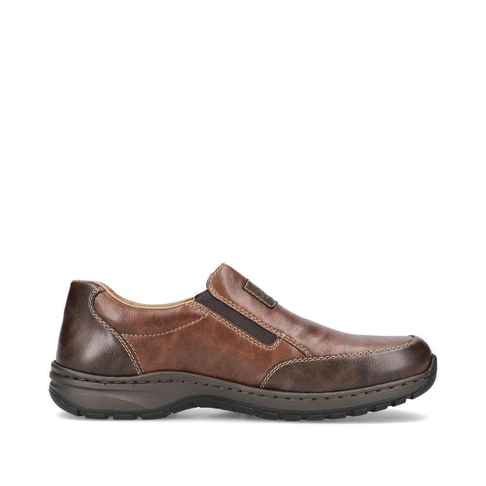 Rieker Men's Wide Fit Slip On Shoe