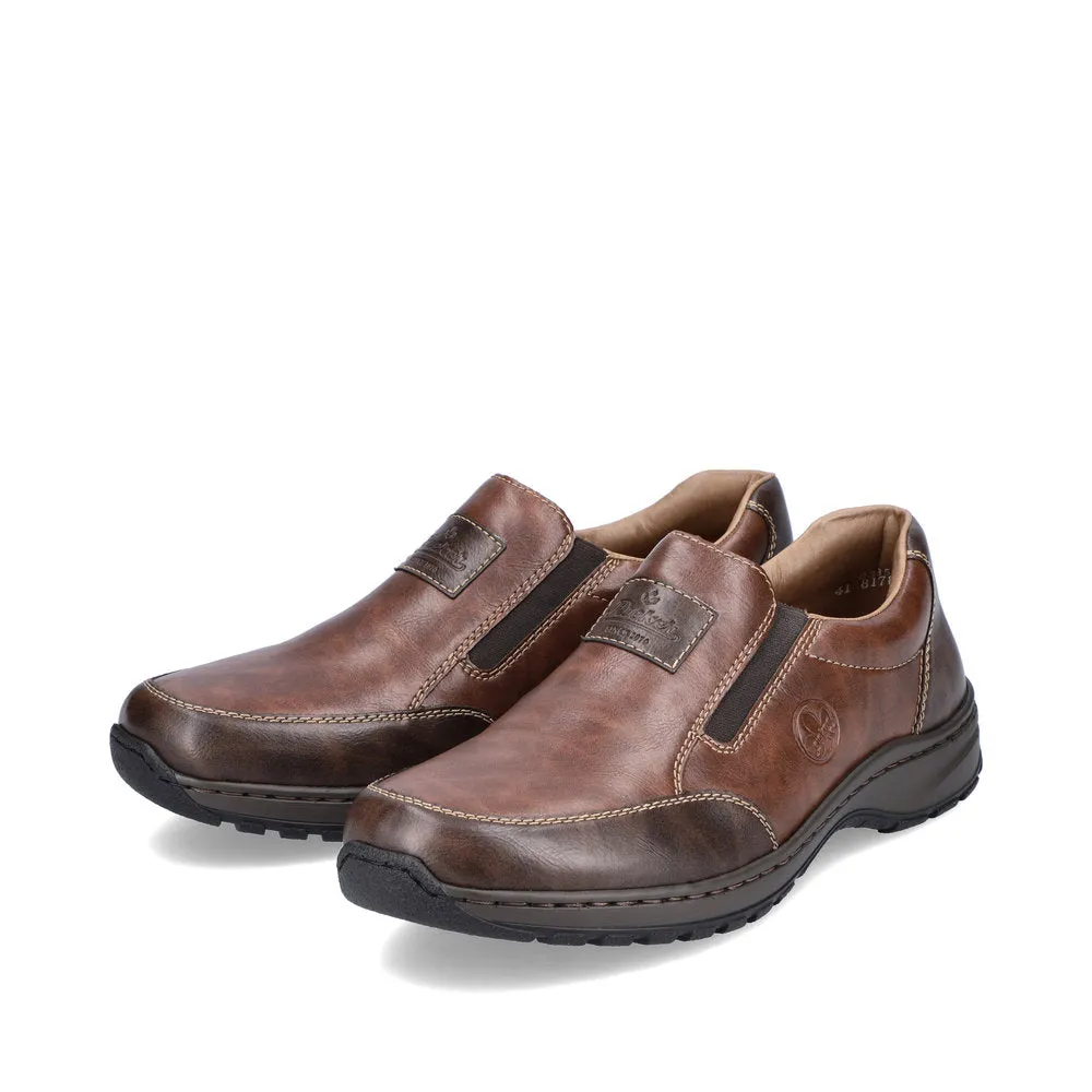 Rieker Men's Wide Fit Slip On Shoe