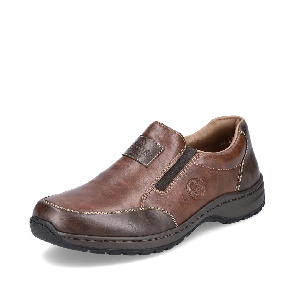 Rieker Men's Wide Fit Slip On Shoe