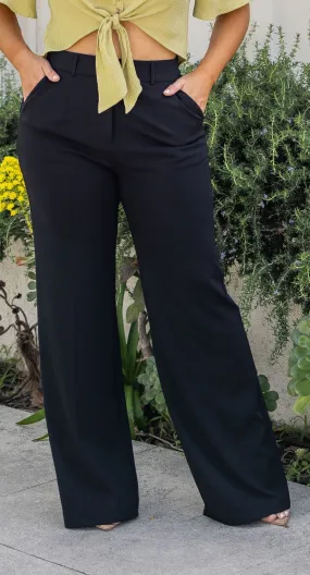 Sara Straight Leg Work Wear Pants