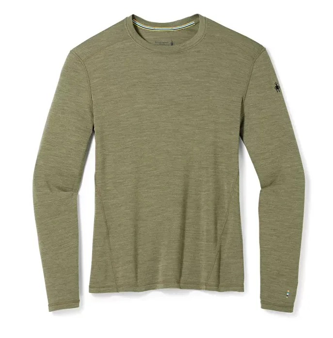 Smartwool Men's Classic Thermal Merino 250 Crew Neck Base Layer Top (Winter Moss)