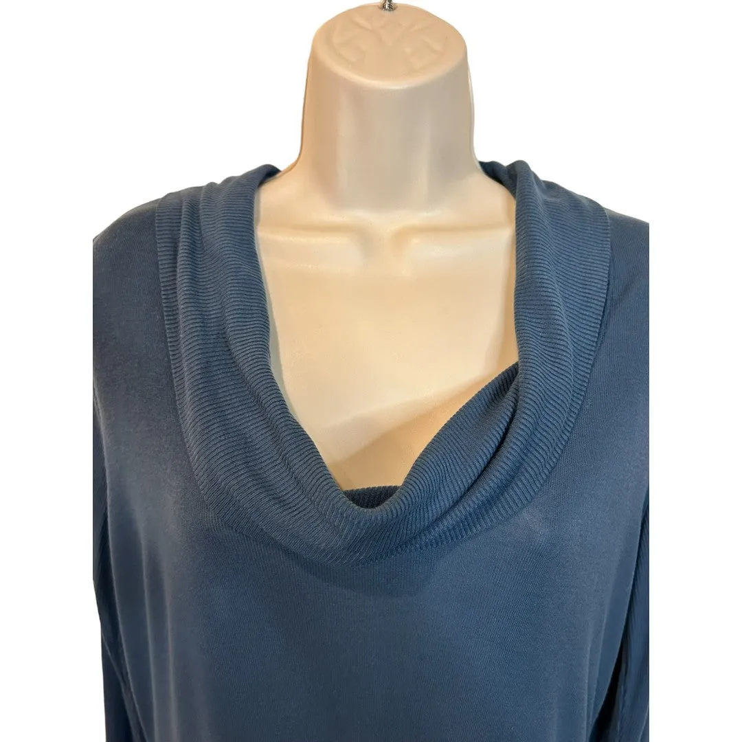 Teal Rib Knit Sweater