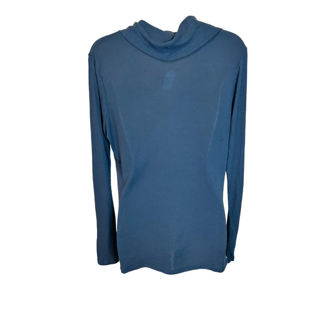 Teal Rib Knit Sweater