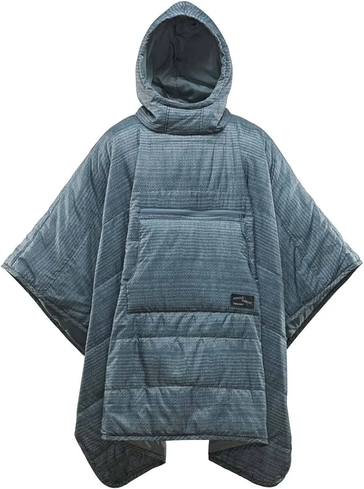 Thermarest Honcho Poncho - Blue Woven Print