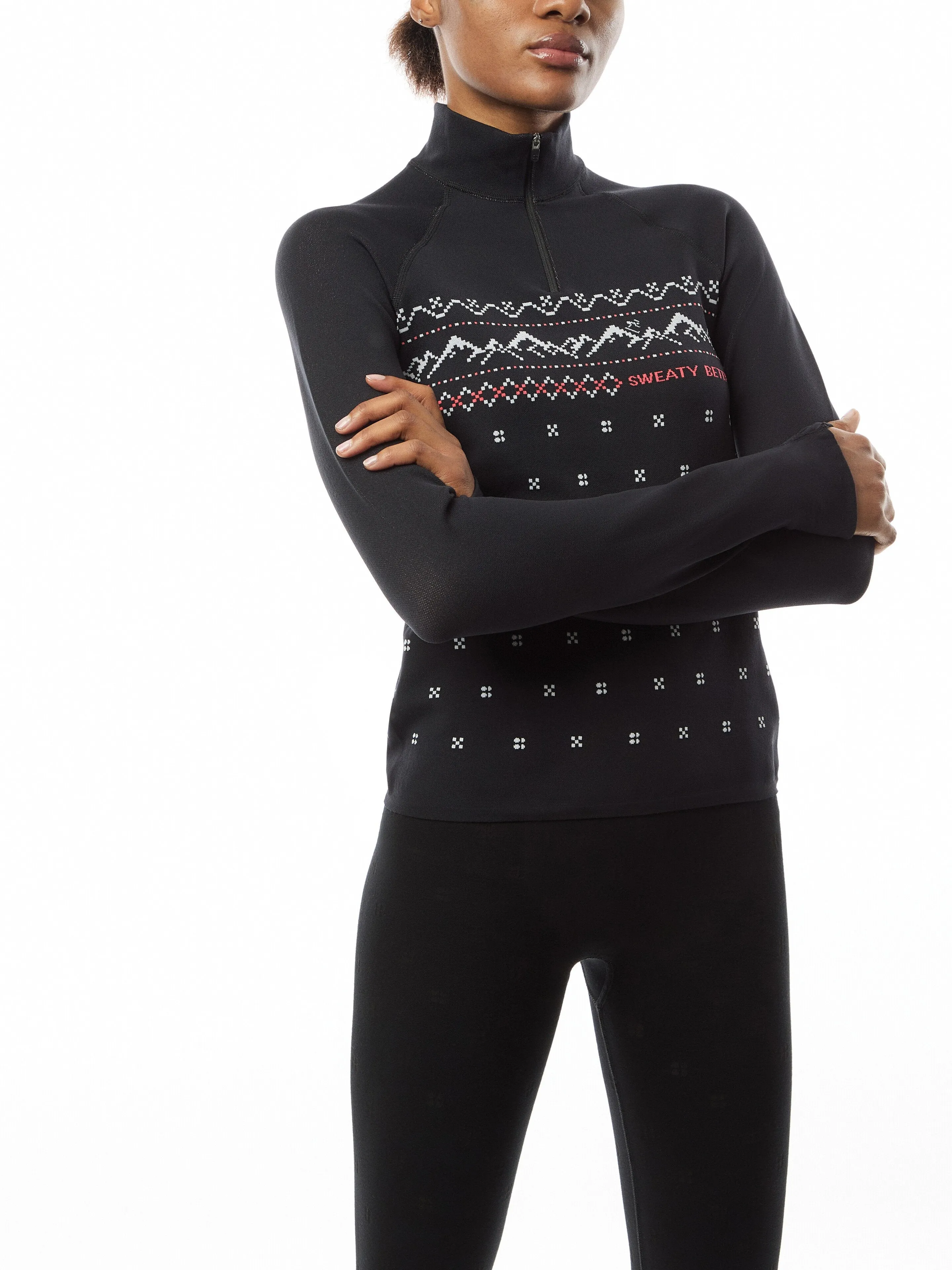 Top Alpine Betty Base Layer Half Zip