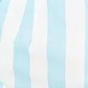 Unique Vintage Plus Size Baby Blue Stripe Mia Romper
