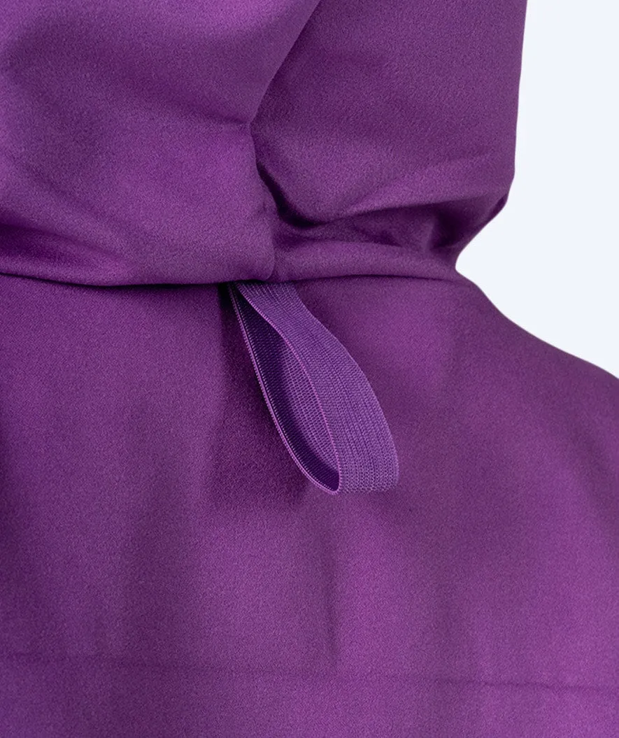 Watery badeponcho til junior - Microfiber - Lilla