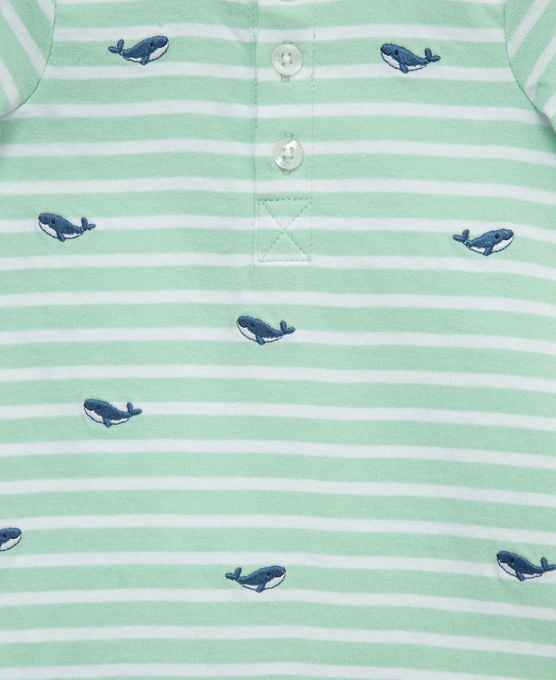 Whales Romper & Hat