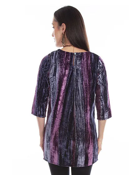 Women's Velvet Tunic
