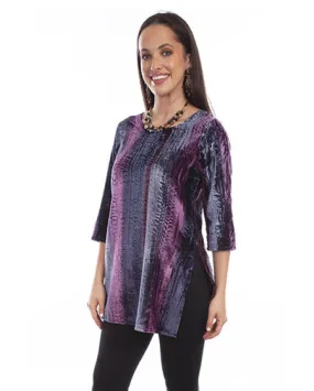 Women's Velvet Tunic